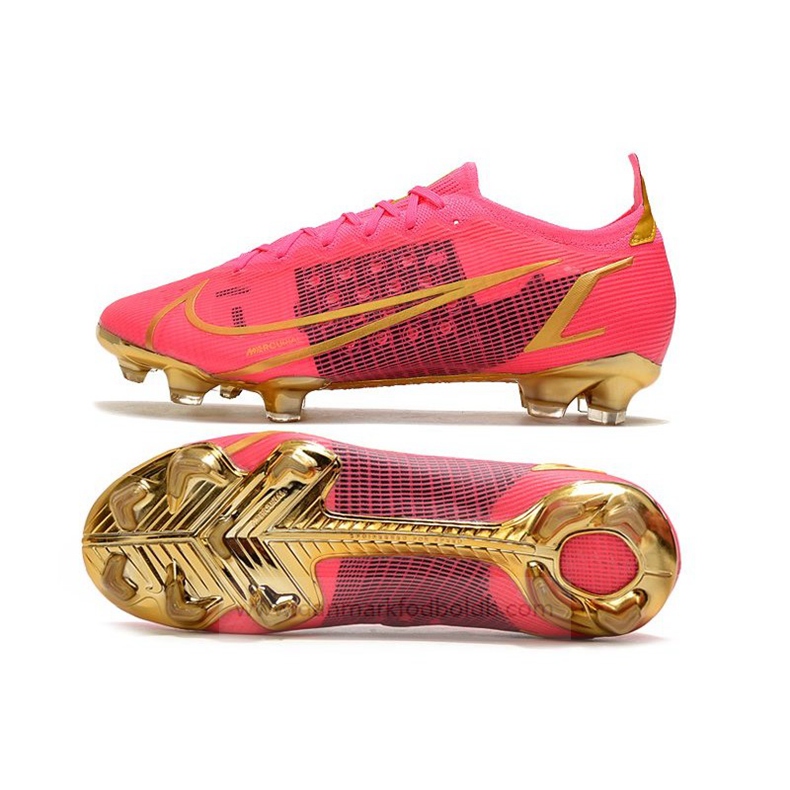 Nike Mercurial Vapor XIV Elite FG Fodboldstøvler Herre – Rød Guld